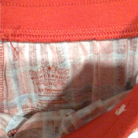 Target the wonder shop red plaid pajama bottoms size XS - Picture 3 of 3